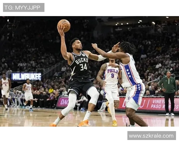 雄鹿对抗76人，字母哥获三双表现狂犬登顶